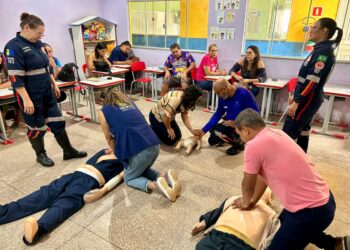 Projeto Samuzinho orienta profissionais sobre primeiros socorros nas escolas