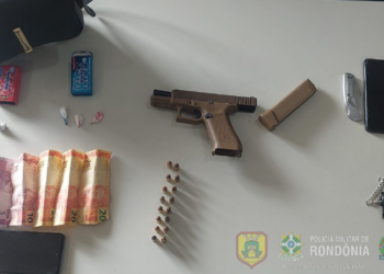 AÇÃO DA POLÍCIA MILITAR EM ADEGA TERMINA COM QUATRO PRESOS E APREENSÃO DE ARMA E DROGAS EM VILHENA