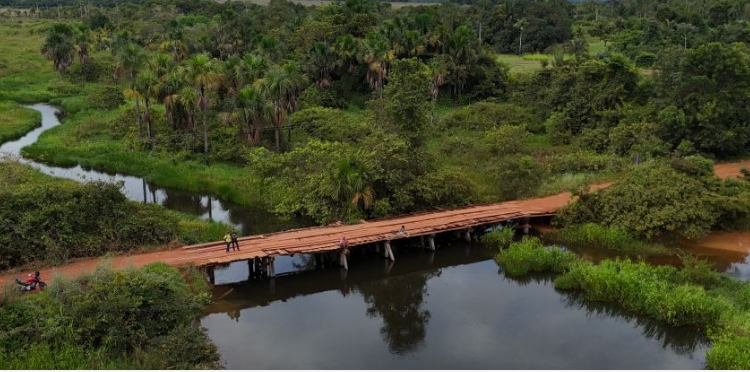 Ponte do Salomão será reconstruída em concreto com investimento de R$ 3,6 milhões em Guajará-Mirim