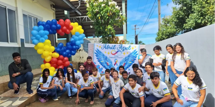 Inclusão e conscientização marcam ações do Abril Azul em escolas da rede estadual em Rondônia