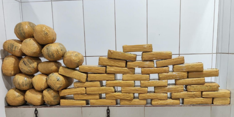 Operação da PM apreende 54 quilos de entorpecentes em Cacoal