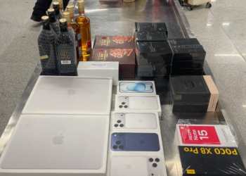 PF apreende produtos no Aeroporto de João Pessoa/PB