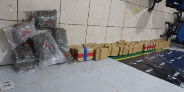 Polícia Militar apreende cerca de 70 quilos de drogas em Porto Velho, neste domingo