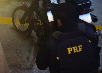 PRF recupera em Ceará-Mirim ciclomotor roubado em Natal/RN
