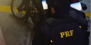 PRF recupera em Ceará-Mirim ciclomotor roubado em Natal/RN