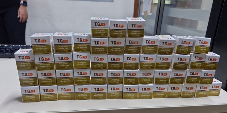 Combate ao crime na BR-116: PRF apreende tirzepatida irregular e porção de maconha em Feira de Santana