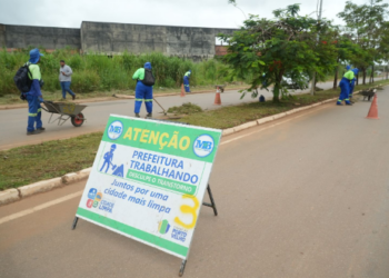 Mais de 680 mil metros de roçagem transformam a Zona Leste