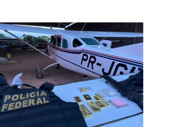 PF e PRF apreendem ouro e aeronave em Itaituba/PA