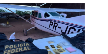 PF e PRF apreendem ouro e aeronave em Itaituba/PA