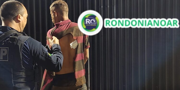 Foge da PM, Bate em Carreta e é Preso com Falsa Arma