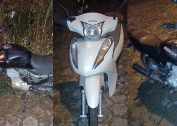 AÇÃO RÁPIDA DA POLÍCIA MILITAR FRUSTRA FURTO E RECUPERA TRÊS MOTOCICLETAS