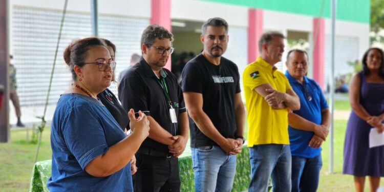 Thiago Flores inaugura Escola do Reúso no IFRO de Vilhena