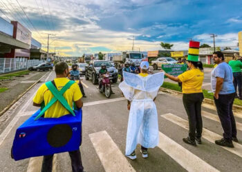 Oficina de Iniciação Dramática fortalece ações do Maio Amarelo em municípios de Rondônia