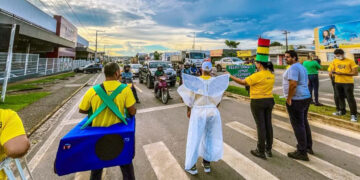 Oficina de Iniciação Dramática fortalece ações do Maio Amarelo em municípios de Rondônia