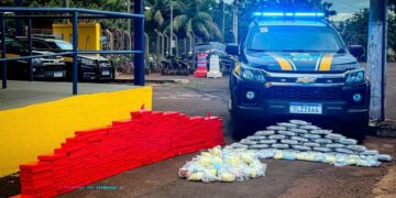 PRF apreende 271 Kg de drogas em Dourados (MS)