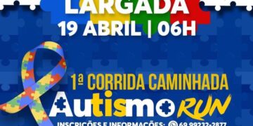 Cacoal sedia 1ª Corrida Autismo Run com apoio de Cirone Deiró