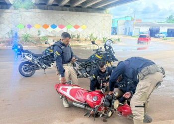 PRF recupera duas motocicletas adulteradas em menos de uma hora em Goianinha/RN