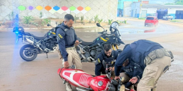 PRF recupera duas motocicletas adulteradas em menos de uma hora em Goianinha/RN