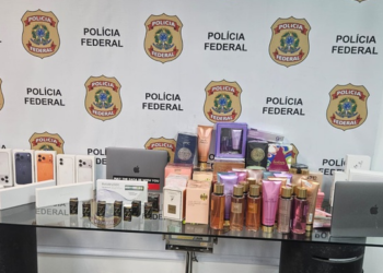 PF prende mulher por descaminho de mercadorias no Aeroporto do Galeão