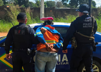 JI-PARANÁ – PATRULHAMENTO OSTENSIVO DA POLÍCIA MILITAR RESULTA NA CAPTURA DE FORAGIDO DA JUSTIÇA