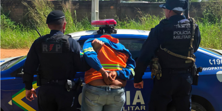 JI-PARANÁ – PATRULHAMENTO OSTENSIVO DA POLÍCIA MILITAR RESULTA NA CAPTURA DE FORAGIDO DA JUSTIÇA