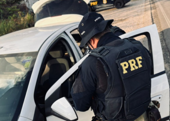 PRF prende motorista com mais de 50 munições na BR-101 em São José de Mipibu/RN