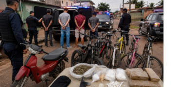 Vilhena – Operação em dois bairros termina com apreensão de drogas e recuperação de veículos furtados
