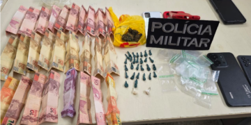 JI-PARANÁ: POLÍCIA MILITAR PRENDE SUSPEITO POR TRÁFICO DE DROGAS NO BAIRRO JK