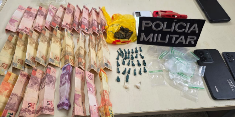 JI-PARANÁ: POLÍCIA MILITAR PRENDE SUSPEITO POR TRÁFICO DE DROGAS NO BAIRRO JK