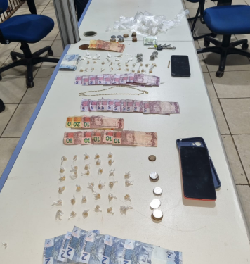 AÇÃO INTEGRADA ENTRE 9º BPM E BPCHOQUE RESULTA EM APREENSÃO DE DROGAS E VEÍCULO EM PORTO VELHO