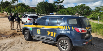 PRF recupera veículo furtado com sinais de adulteração na BR-424, em Caetés