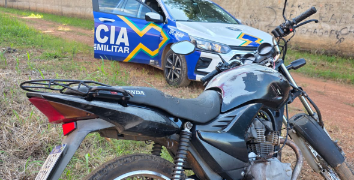 Polícia Militar recupera motocicleta com registro de furto em Porto Velho