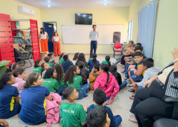 Crianças da rede municipal recebem palestra sobre ética e integridade