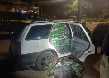 PRF prende homem com 15 mil maços de cigarros em Rosário do Sul
