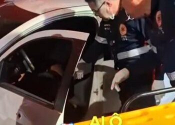 Tiros e perseguição terminam em colisão e homem ferido na cabeça em Porto Velho- VEJA O VÍDEO
