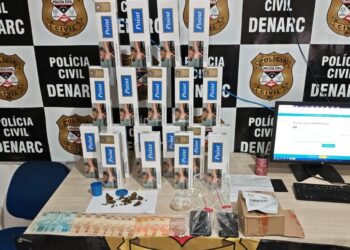 Ação integrada entre DENARC e Receita Federal leva à prisão em flagrante e apreensão de drogas sintéticas em Porto Velho