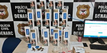 Ação integrada entre DENARC e Receita Federal leva à prisão em flagrante e apreensão de drogas sintéticas em Porto Velho