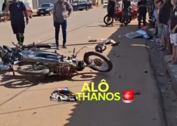 Grave colisão entre motocicletas mata um e deixa outro em estado grave na zona Leste de Porto Velho