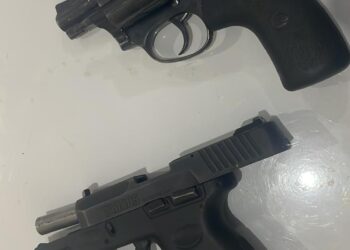 POLÍCIA MILITAR APREENDE ARMAS DE FOGO EM DISTRIBUIDORA DURANTE PATRULHAMENTO EM MINISTRO ANDREAZZA