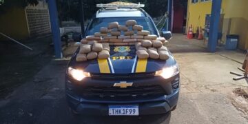 PRF em Rondônia apreende mais de 50 kg de entorpecentes no município de Porto Velho/RO