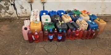 PMRO REFORÇA COMBATE AO CONTRABANDO E APREENDE COMBUSTÍVEL ILEGAL NA FRONTEIRA