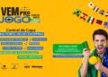 Central da Copa começa em 1º de junho com transmissões e atividades no Porto Velho Shopping