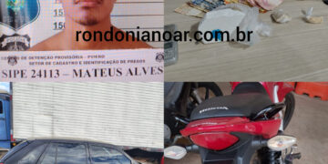 DENARC apreende drogas e veículos em imóvel no bairro Novo Horizonte; suspeito foge