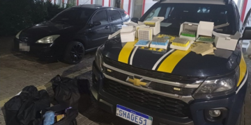 PRF prende homem transportando milhares de cigarros eletrônicos ilegais em Cajati/SP