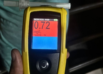 PRF flagra três condutores alcoolizados durante ações de fiscalização no Maranhão