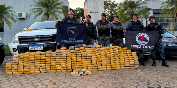 POLÍCIA MILITAR REALIZA GRANDE APREENSÃO DE DROGAS EM JI-PARANÁ