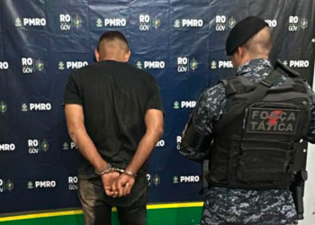RONDOMINAS – DISPAROS EM COMUNIDADE RURAL TERMINAM COM ARMA APREENDIDA E PRISÃO DE SUSPEITO
