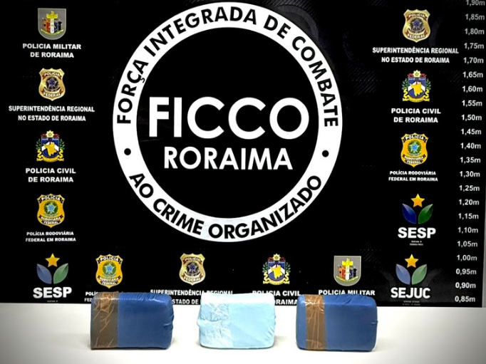 FICCO/RR prende dois investigados em flagrante e apreende drogas