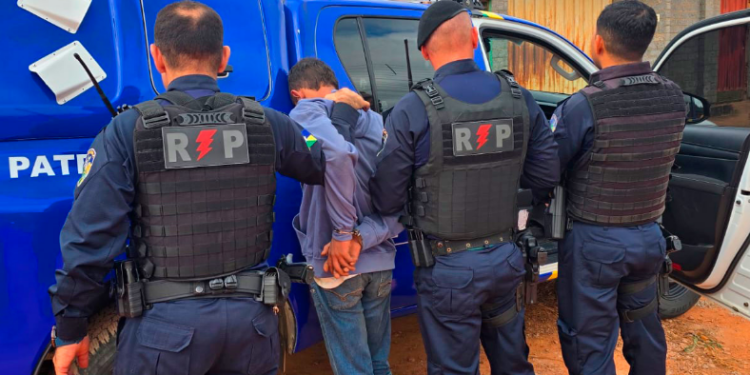 JI-PARANÁ – SUSPEITO DE HOMICÍDIO E OCULTAR VÍTIMA EM UM POÇO É PRESO PELA POLÍCIA MILITAR