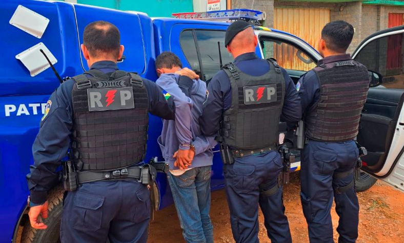 JI-PARANÁ – SUSPEITO DE HOMICÍDIO E OCULTAR VÍTIMA EM UM POÇO É PRESO PELA POLÍCIA MILITAR